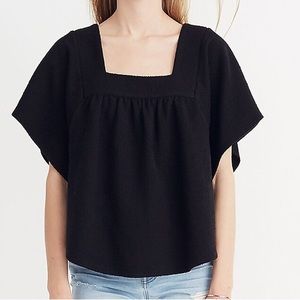 Madewell Texture & Thread Butterfly Top